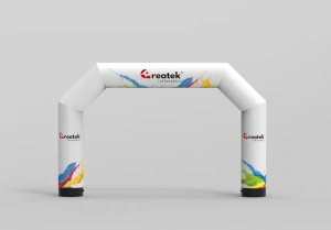 Reklamná brána - hexagon